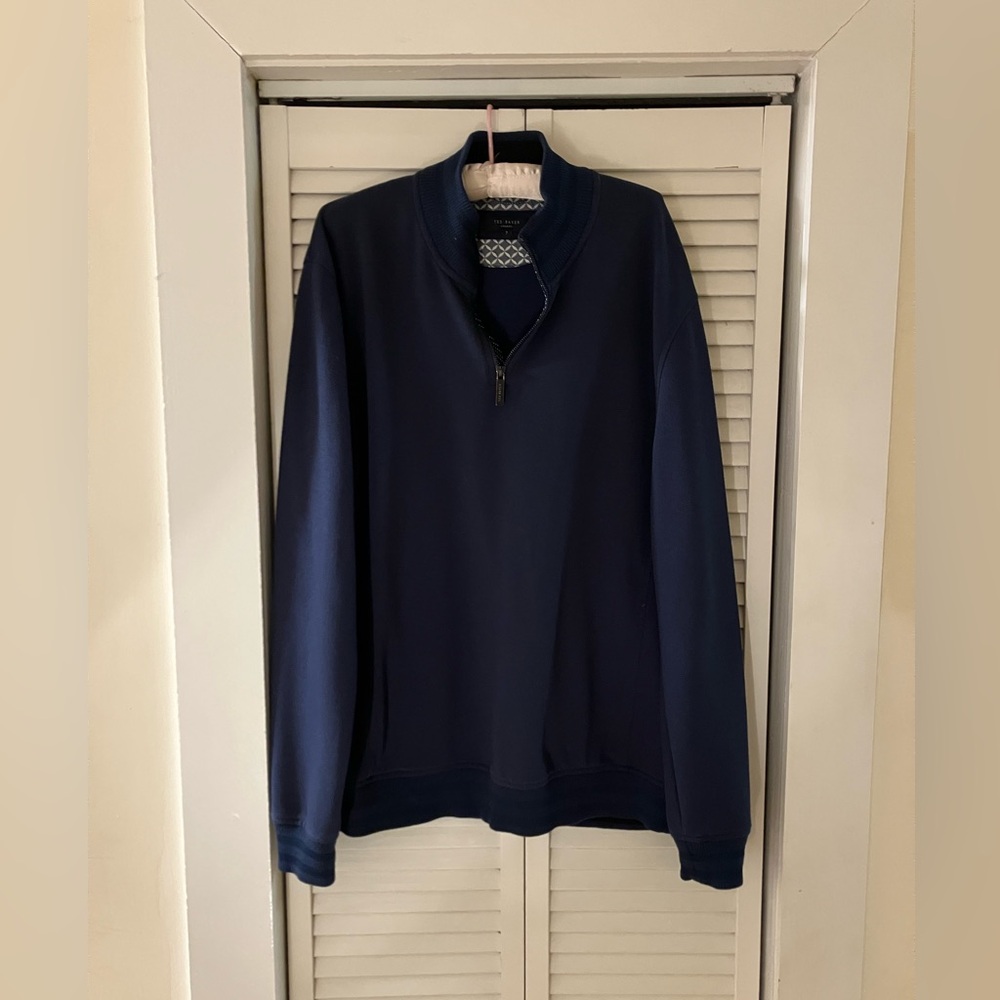 Ted Baker Navy Blue Pullover - image 3